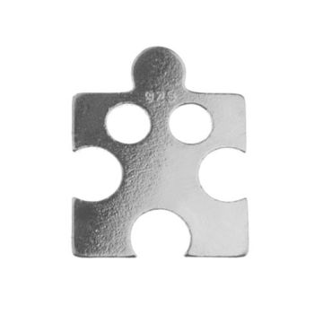 Charm 'Celebrities' PUZZLE Silver 925 BL 155 - 0,4 mm