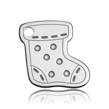 Charm Christmas Stocking Silver 925 BL 38 - 0,4 mm