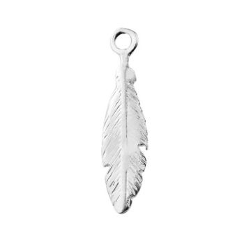 Charm Feather, silver 925 POD 108