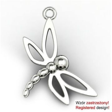 Charm DRAGONFLY Silver 925 H-83