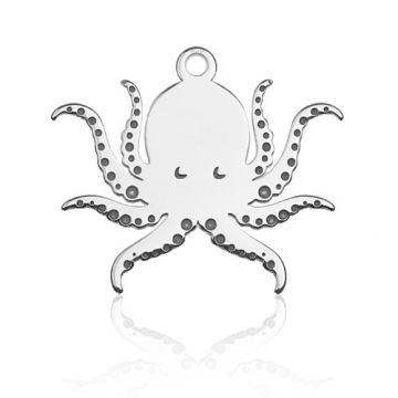 Charm Octopus Silver 925 BL 447 - 0,4 mm