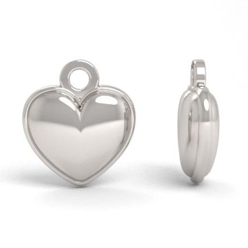 Decorative pendant - heart, Silver 925 S-CHARM 781