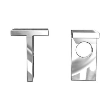 Charm Letter T Silver 925 ALF T