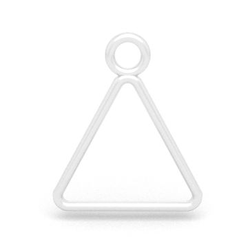 Pendant - symbol of the fire element, 925 silver D43