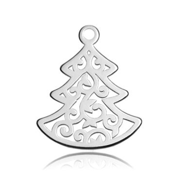 Charm Christmas Tree Silver 925 BL 40 - 0,4 mm