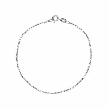 Bransoletka diamentowana srebrna dziecięca próba 925 R000S D - 14 CM