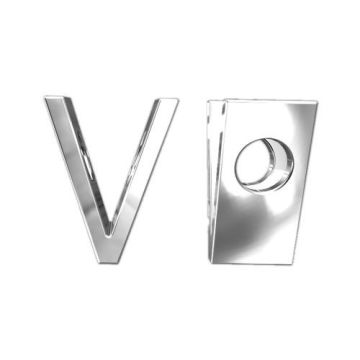 Charm Letter V,  Silver 925 ALF V