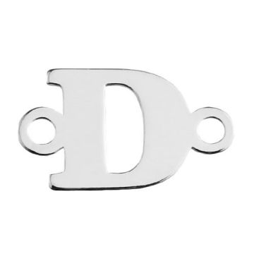 Connector Letter D Silver 925 CMBL D - 0,8 mm