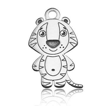 Charm Tiger Silver  925 BL 356 - 0,4 mm