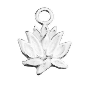 Charm Lotus Flower Silver 925 S-CHARM 510