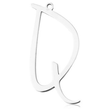 Charm Big Letter Q, silver 925 BL 832 - 0,8 mm