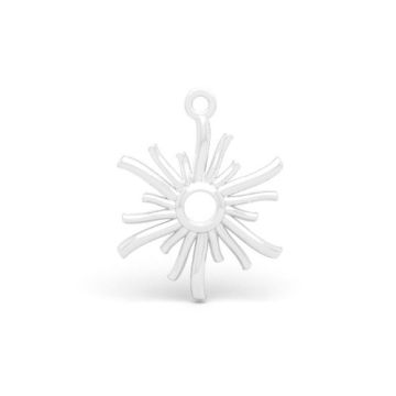 Decorative Sun charm, Silver 925 S-CHARM 797