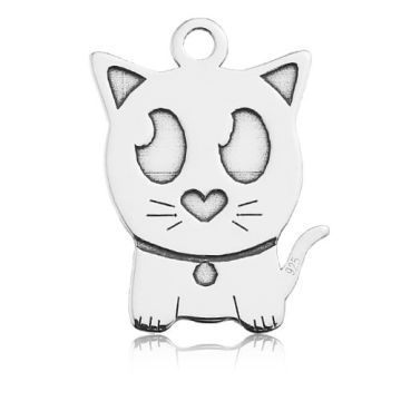 Charm Cat, silver 925 BL 781 - 0,4 mm