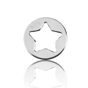 Charm Star Silver 925 BL 221 - 0,4 mm