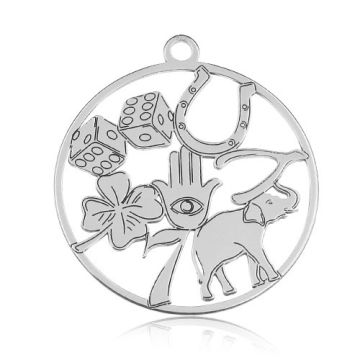 Charm Lucky - Talisman, silver 925 BL 891 - 0,8 mm