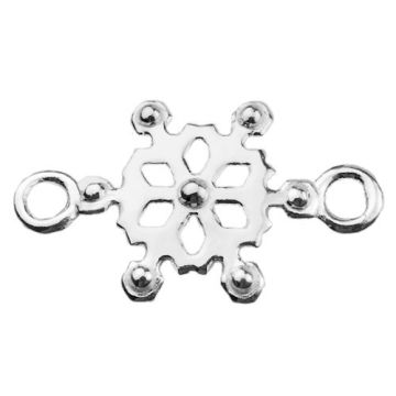 Connector Snowflake, silver 925 S-CHARM 584