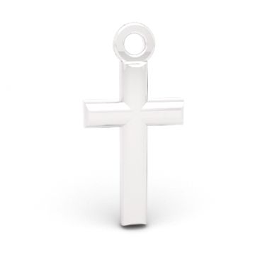 Decorative small cross charm, Silver 925 S-CHARM 821