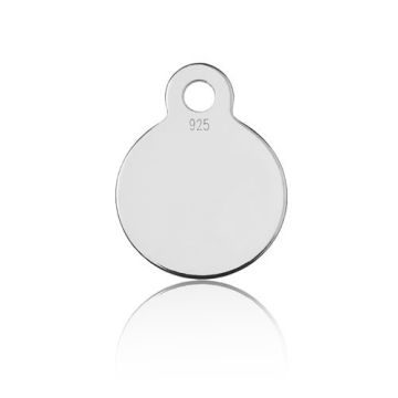 Drop for engraving 12x17mm Silver 925 BL 6 - 0,4 mm