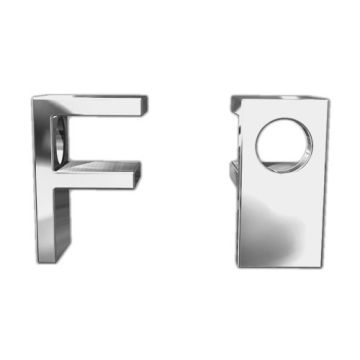 Charm Letter 'F' Silver 925 ALF F