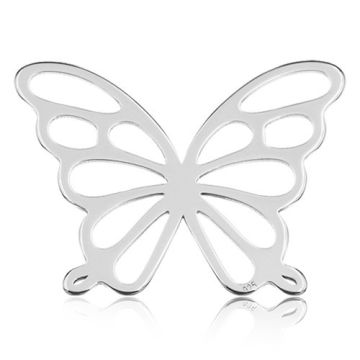 Charm Butterfly, silver 925 BL 894 - 0,8 mm