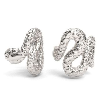 Decorative ear cuff - snake, silver 925 NA 28