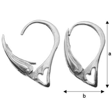 Earwire, Leverbacks Silver 925 BA 2