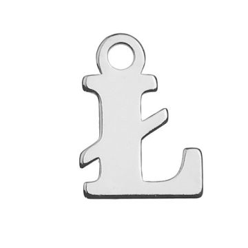 Charm Letter 'Ł' Silver 925 MBL Ł - 0,8 mm