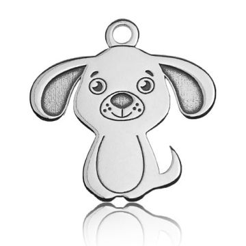 Charm Dog Silver 925 BL 352 - 0,4 mm