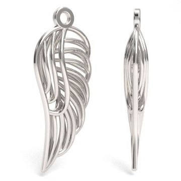 Decorative pendant, open-work wing, silver 925 S-CHARM 735