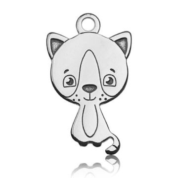 Charm Kitty Silver 925 BL 346 - 0,8 mm