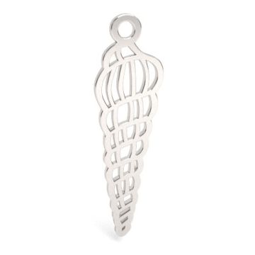 Decorative charm, shell pendant, silver 925 BL 945 - 0,8 mm