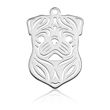 Charm Dog - Pug Silver 925 BL 468 - 0,4 mm