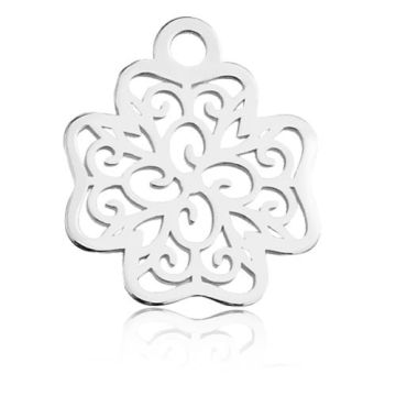 Charm Open-work Clover Silver 925 BL 744 - 0,4 mm