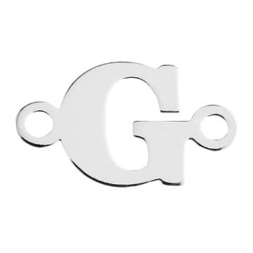 Connector Letter G Silver 925 CMBL G - 0,4 mm