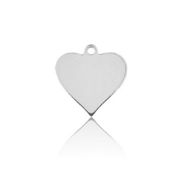 Drop HEART Silver 925 BL 64 - 0,4 mm