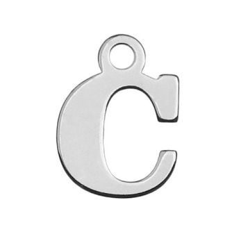 Charm Letter 'C' Silver 925 MBL C - 0,4 mm