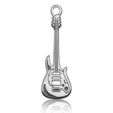 Charm Electric Guitar Silver 925 BL 373 - 0,4 mm