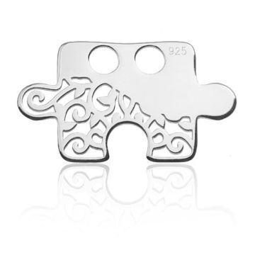 Charm 'Celebrity' Puzzle Silver 925 BL 520 - 0,4 mm