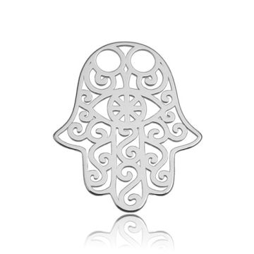 Charm 'Celebrities' Hamsa open-work Silver 925 BL 272 - 0,4 mm