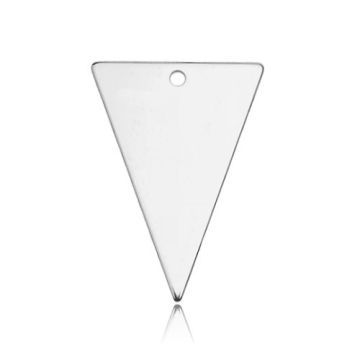 Charm engravable Triangle Silver 925 BL 298 - 0,4 mm