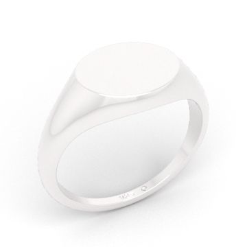 Decorative ring - signet, silver 925 PB-0012, size 14