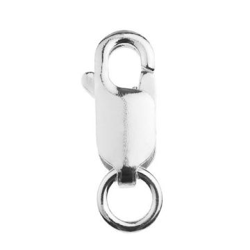 Clasp, lobster claw Silver 925 CHR 13,0 SET