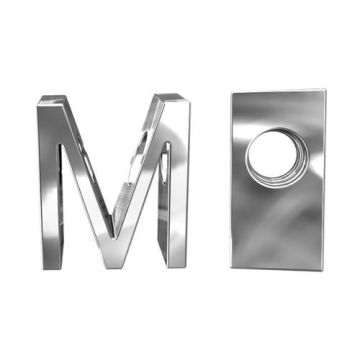 Charm Letter M Silver 925 ALF M