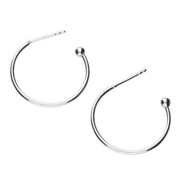 Earrings findings / earstuds, silver 925 EX 3