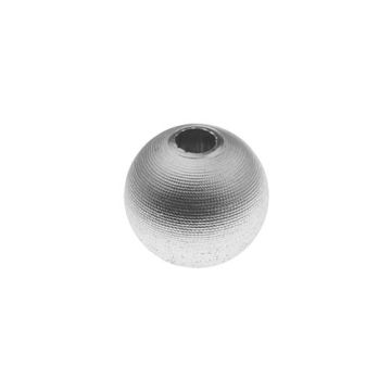 Balls decorative with satin coat 10,0 mm Silver 925P2L S 10,0 F:2,5