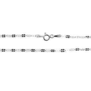 Łańcuszek srebrny - ozdobny, srebro próba 925, 45 CM Łańcuszek srebrny - ozdobny, srebro próba 925, 45 CM