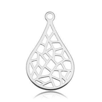 Charm Drop open-work Silver 925 BL 293 - 0,4 mm