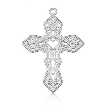 Charm Cross Silver 925 BL 549 - 0,4 mm