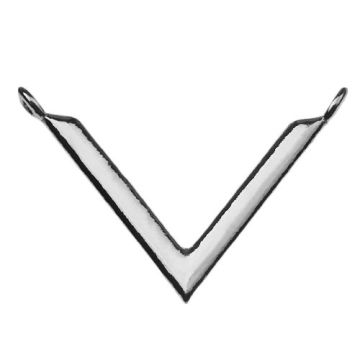 Connector Triangle V Silver 925 S-CHARM 295