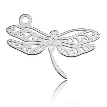 Charm Dragonfly open-work Silver 925 BL 279 - 0,4 mm